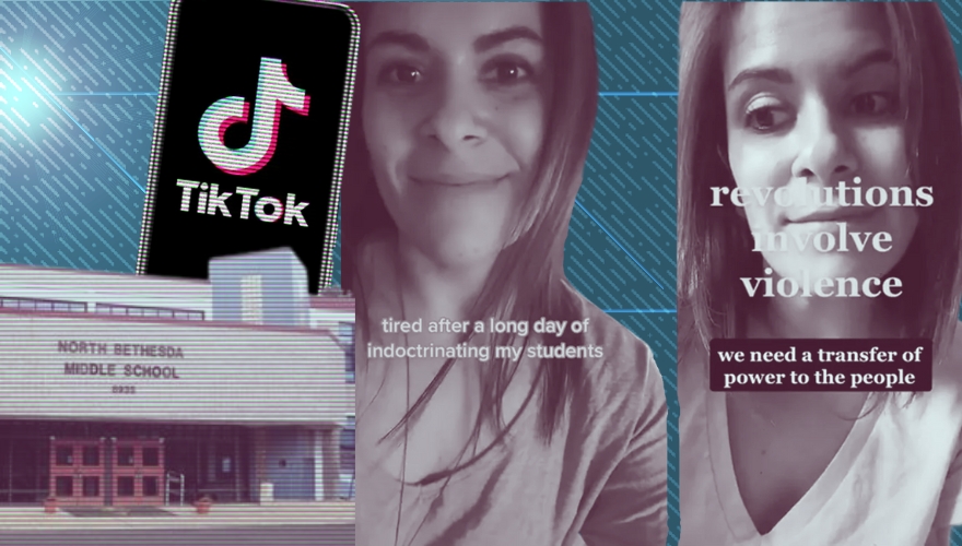 Maryland Middle School Teacher Brags About 'Indoctrinating' Students on TikTok, Believes 'Revolutions Involve Violence'